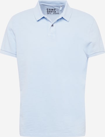 CAMP DAVID Shirt in Blue: front