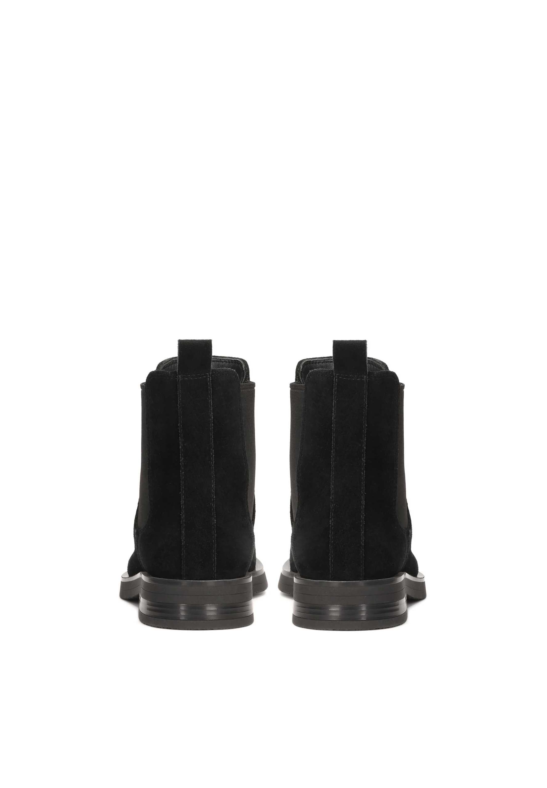 Ghete chelsea de la Kazar pe negru