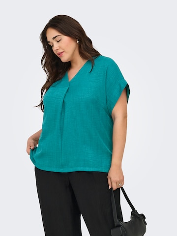 Chemisier 'CARBay' ONLY Carmakoma en vert : devant