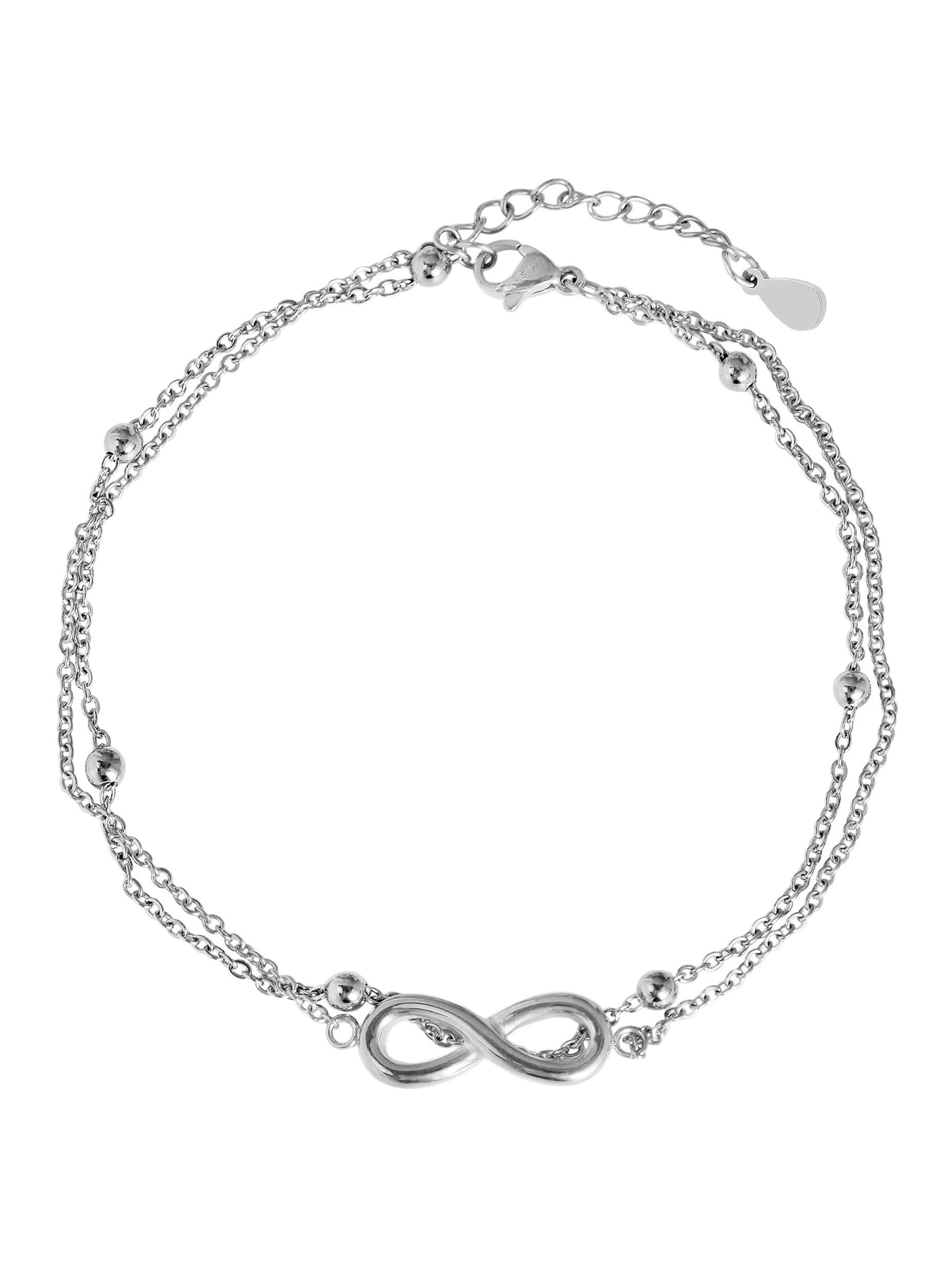 Akzent Fußschmuck 'Irena, langlebig'‌‌‌‌‌‌‌ in Silber