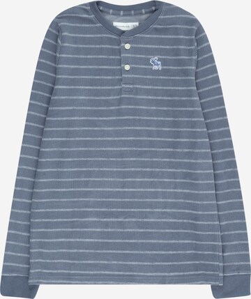 Abercrombie & Fitch Shirt in Blauw: voorkant