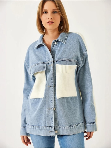 Giacca di mezza stagione di Bianco Lucci in blu