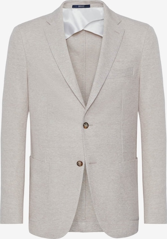 Boggi Milano Slim fit Suit Jacket in Beige: front