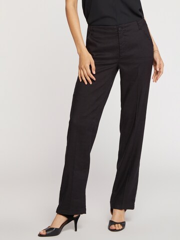 NYDJ Loose fit Pants 'Marilyn' in Black: front