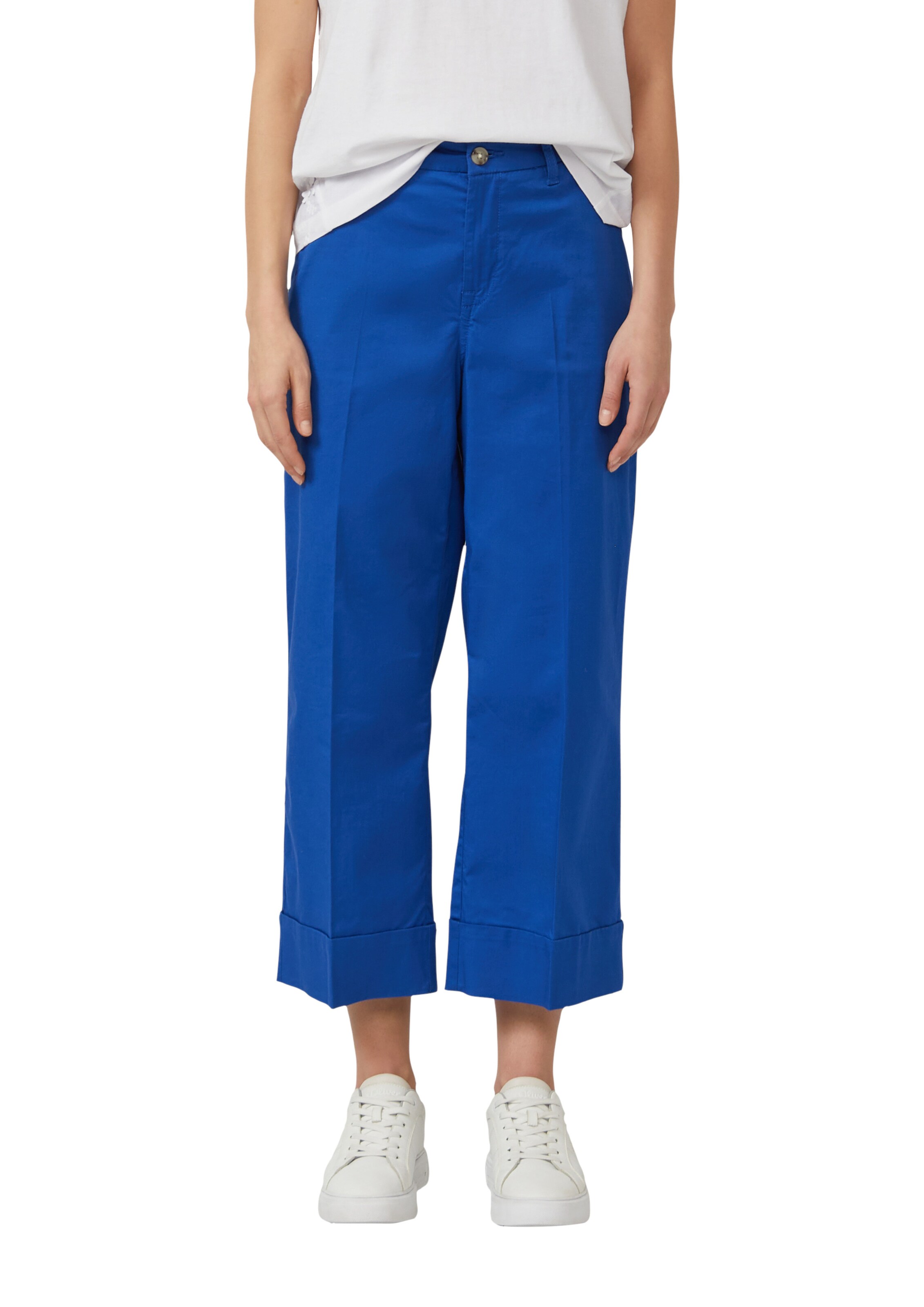 Wide Leg Pantalon s.Oliver en bleu