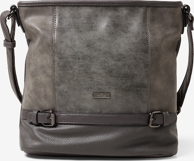TOM TAILOR Shoulder bag 'Juna' in Taupe / Dark grey / Silver, Item view