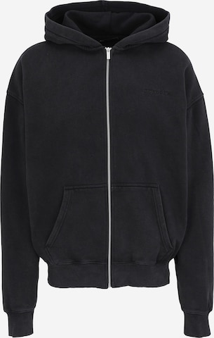 Veste de survêtement Pegador en noir : devant