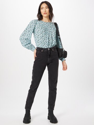 QS Blouse in Blauw