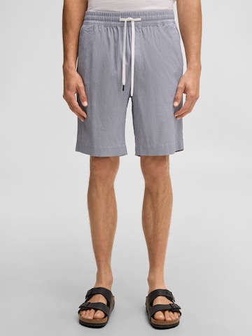 STRELLSON Loose fit Trousers 'Kaji' in Blue: front