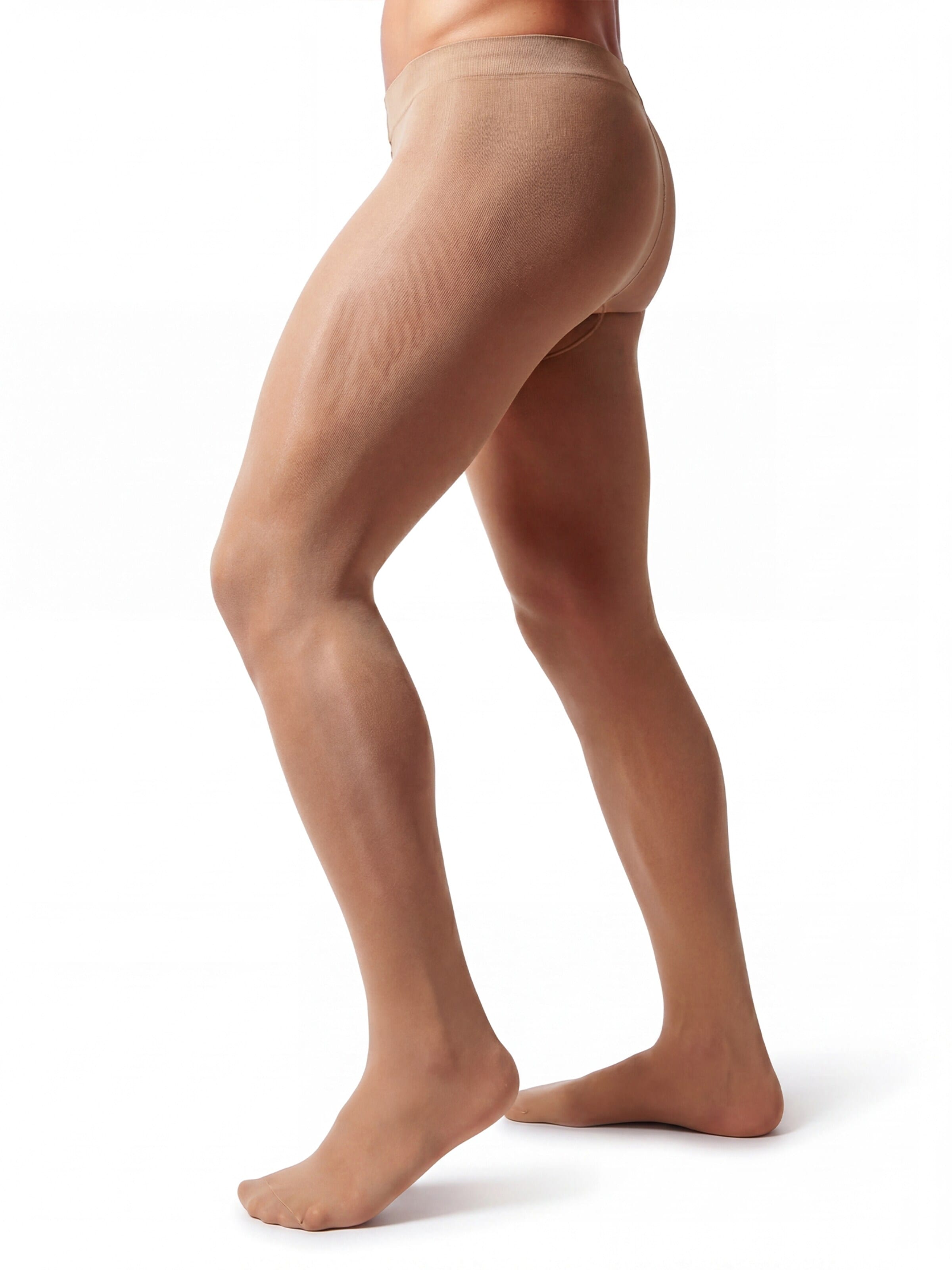 GLAMORY Lange Unterhose 'Support 40 Herrenstützstrumpfhose'‌‌‌‌‌‌‌‌‌ in Beige