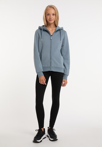 TALENCE Zip-Up Hoodie in Blue