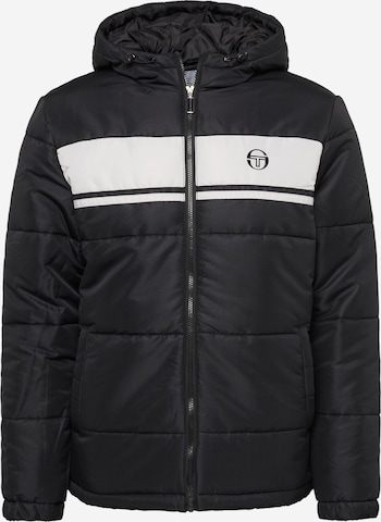 Sergio Tacchini Between-season jacket 'ANTONIO' in Black: front