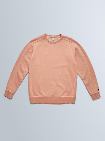 CAST IRON Sweatshirt 'Sweatshirt with off-placed logo' in Bruin