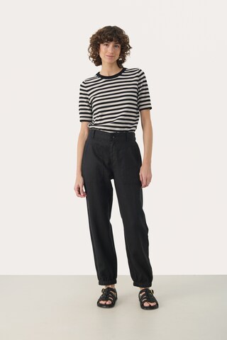 Effilé Pantalon 'Shena' Part Two en noir