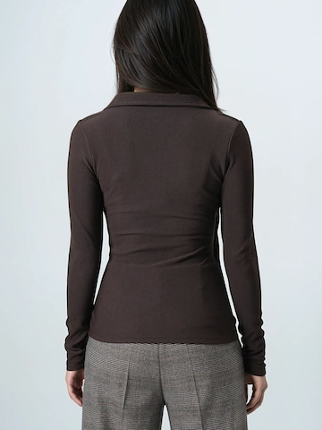 T-shirt Trend Alaçatı Stili en marron