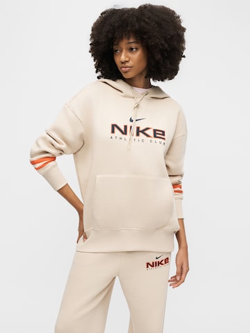 Nike Sportswear Tréning póló 'CLS+ PHNX FLC' - bézs: elől