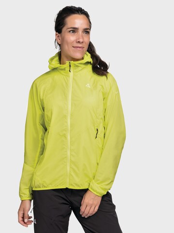 Schöffel Outdoor jacket ' Hiking Jacket Style Wutach WMS ' in Yellow: front