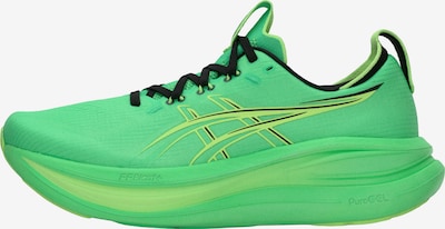 ASICS Juoksukengät 'GEL-NIMBUS 28' värissä neonvihreä / vaaleanvihreä / musta, Tuotenäkymä