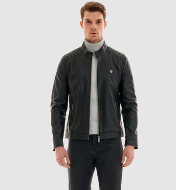 PIERRE CARDIN Between-Season Jacket in Black: front