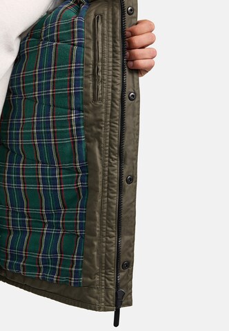 Veste mi-saison 'Filmen' INDICODE JEANS en vert