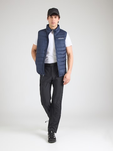 COLUMBIA - regular Pantalón de montaña 'Silver Ridge™' en negro