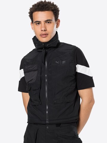 PUMA Sportbodywarmer in Zwart: voorkant