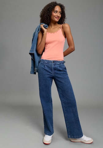 ARIZONA Wide Leg Jeans in Blau