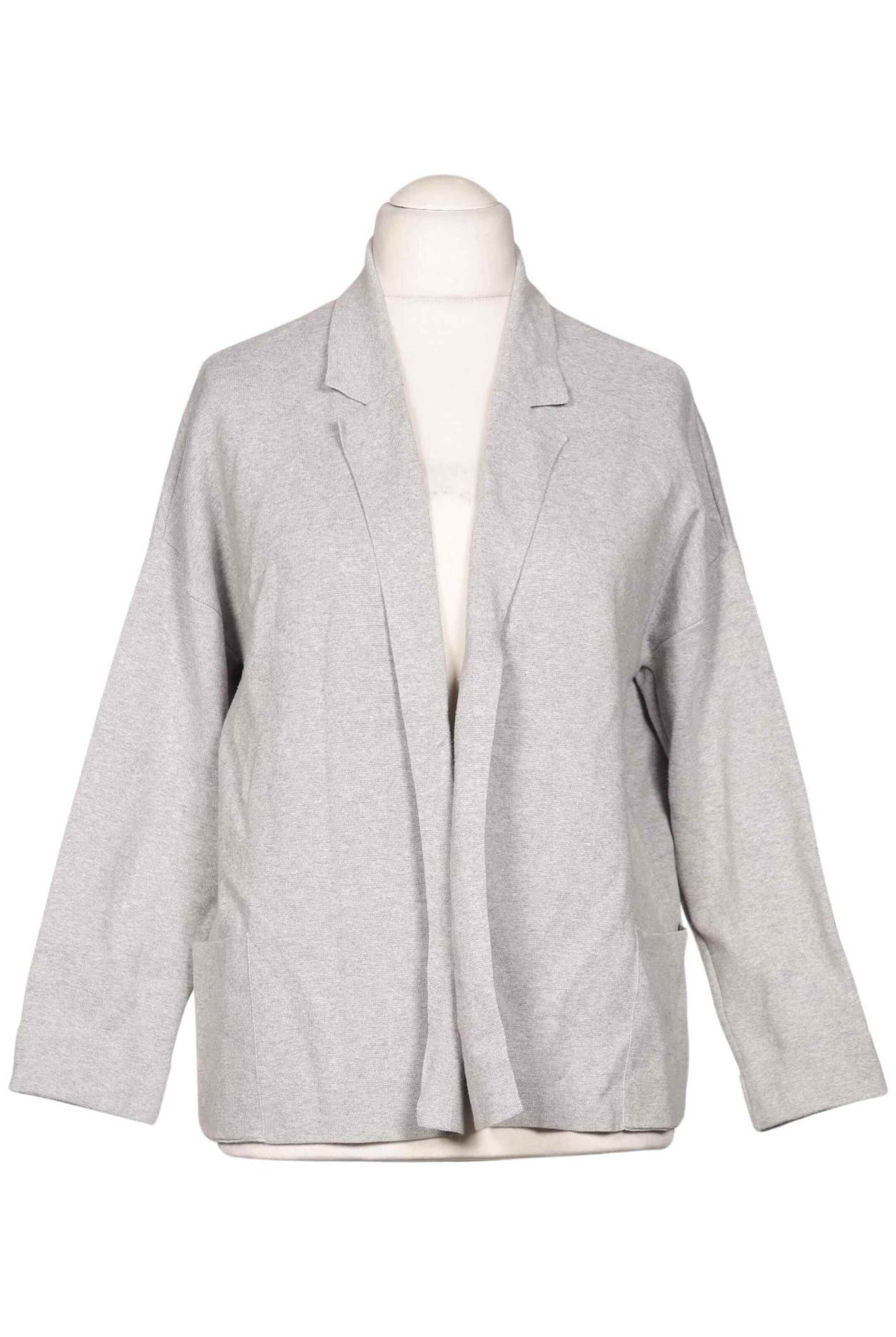 OPUS Strickjacke XL in Grau: Vorderseite