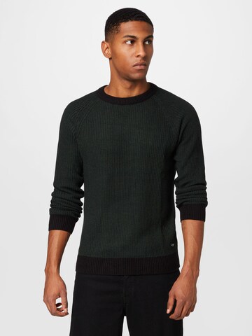 JACK & JONES Sweater in Green: front