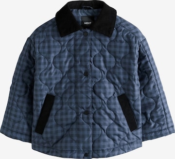 Next Välikausitakki 'Barn' värissä sininen: etupuoli