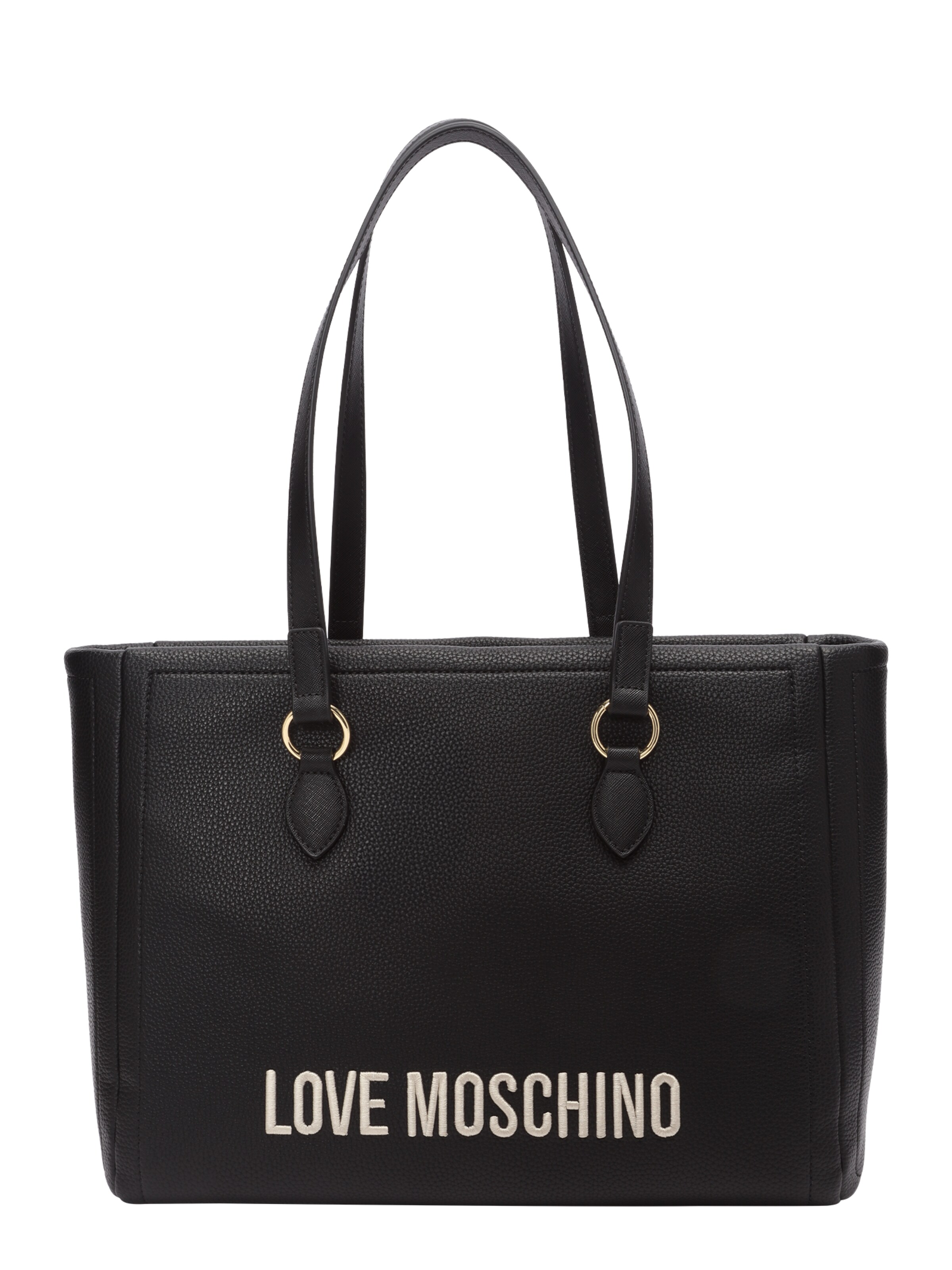 Shopper di Love Moschino in nero: frontale