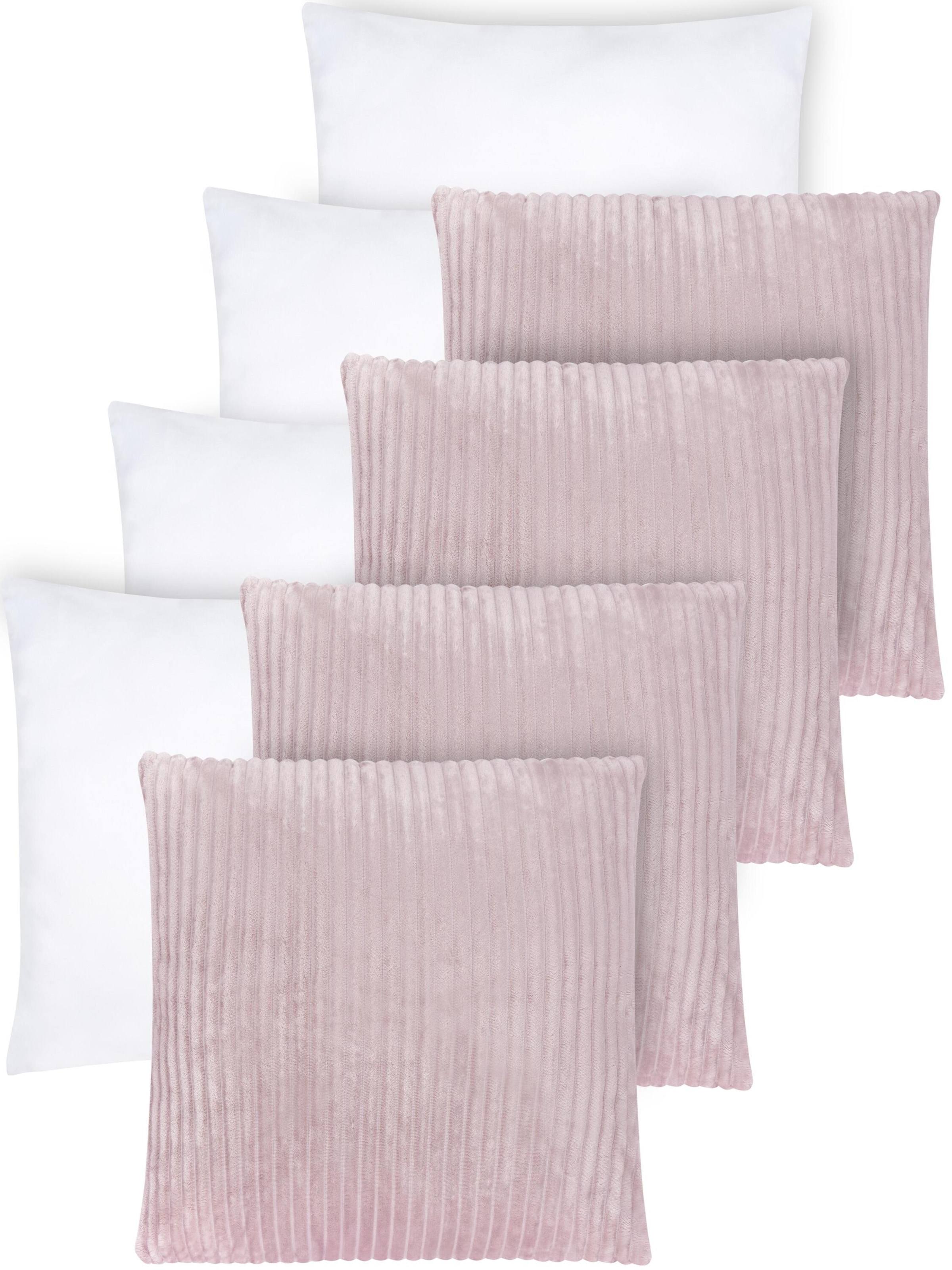 Aspero Kussens 'Salta' in Roze: voorkant