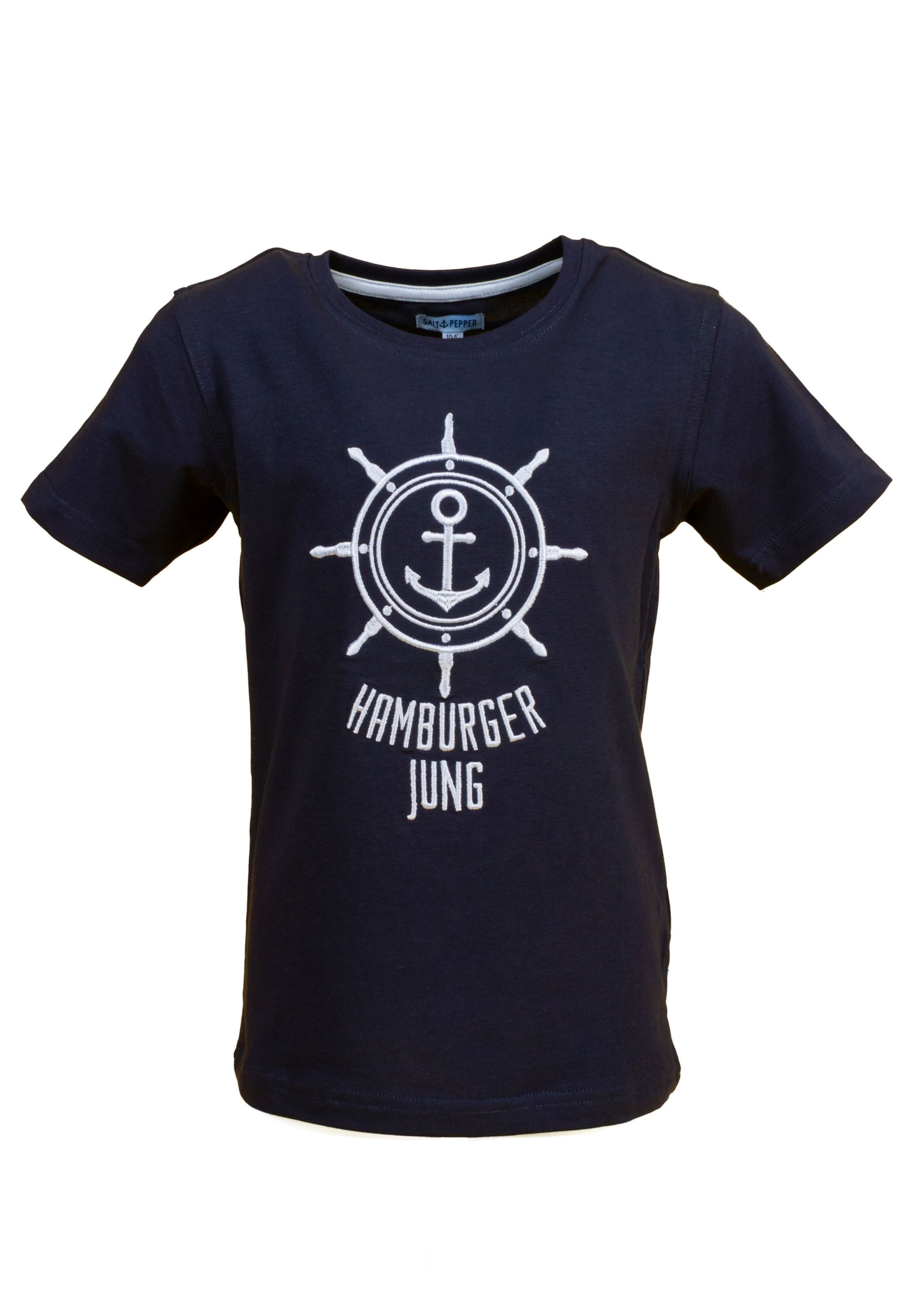 SALT AND PEPPER T-Shirt 'Maritim' in Blau: Vorderseite