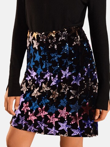 love & roses Rock in Schwarz: Vorderseite