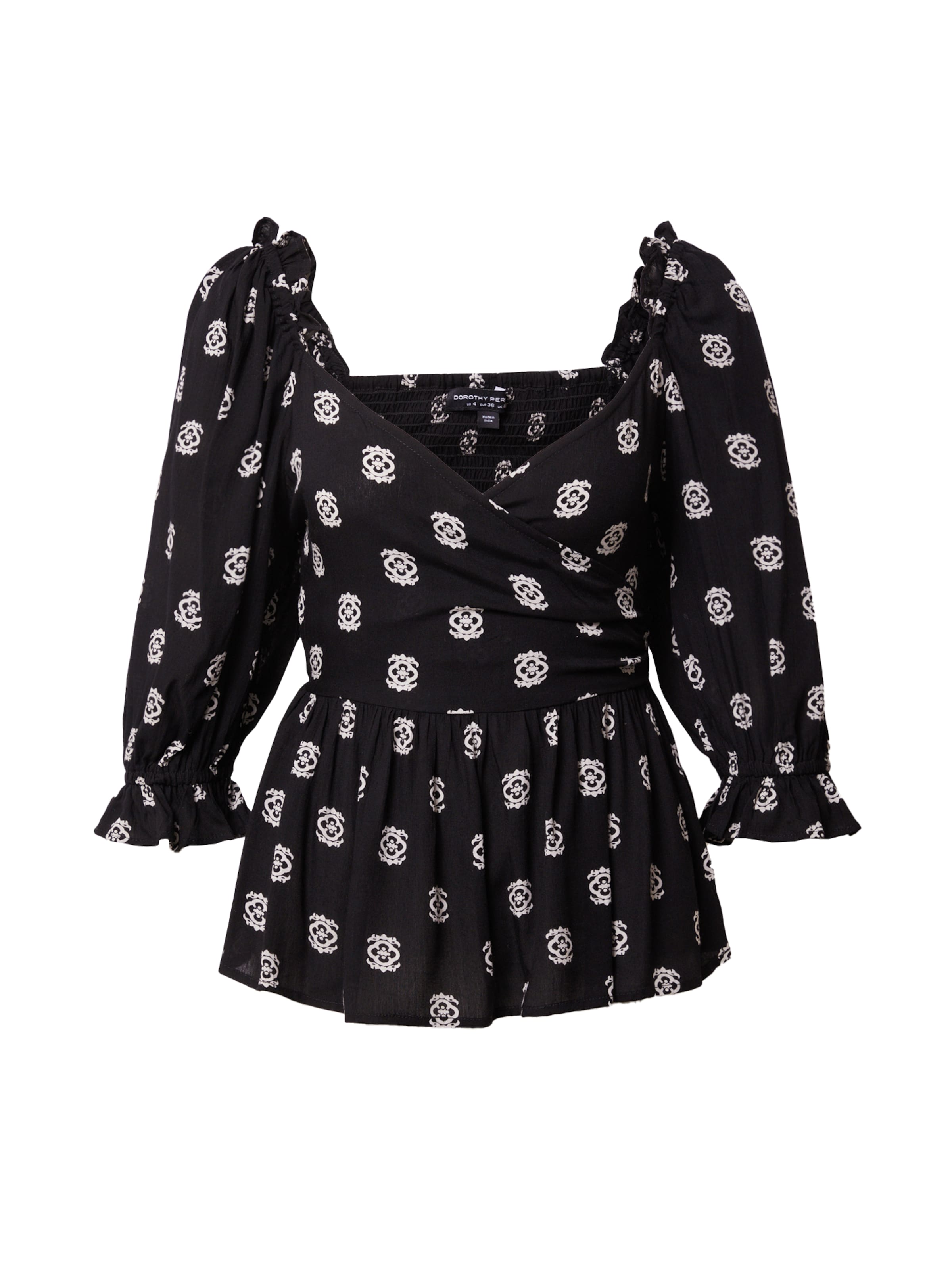 Dorothy Perkins Μπλούζα σε μαύρο: μπροστά