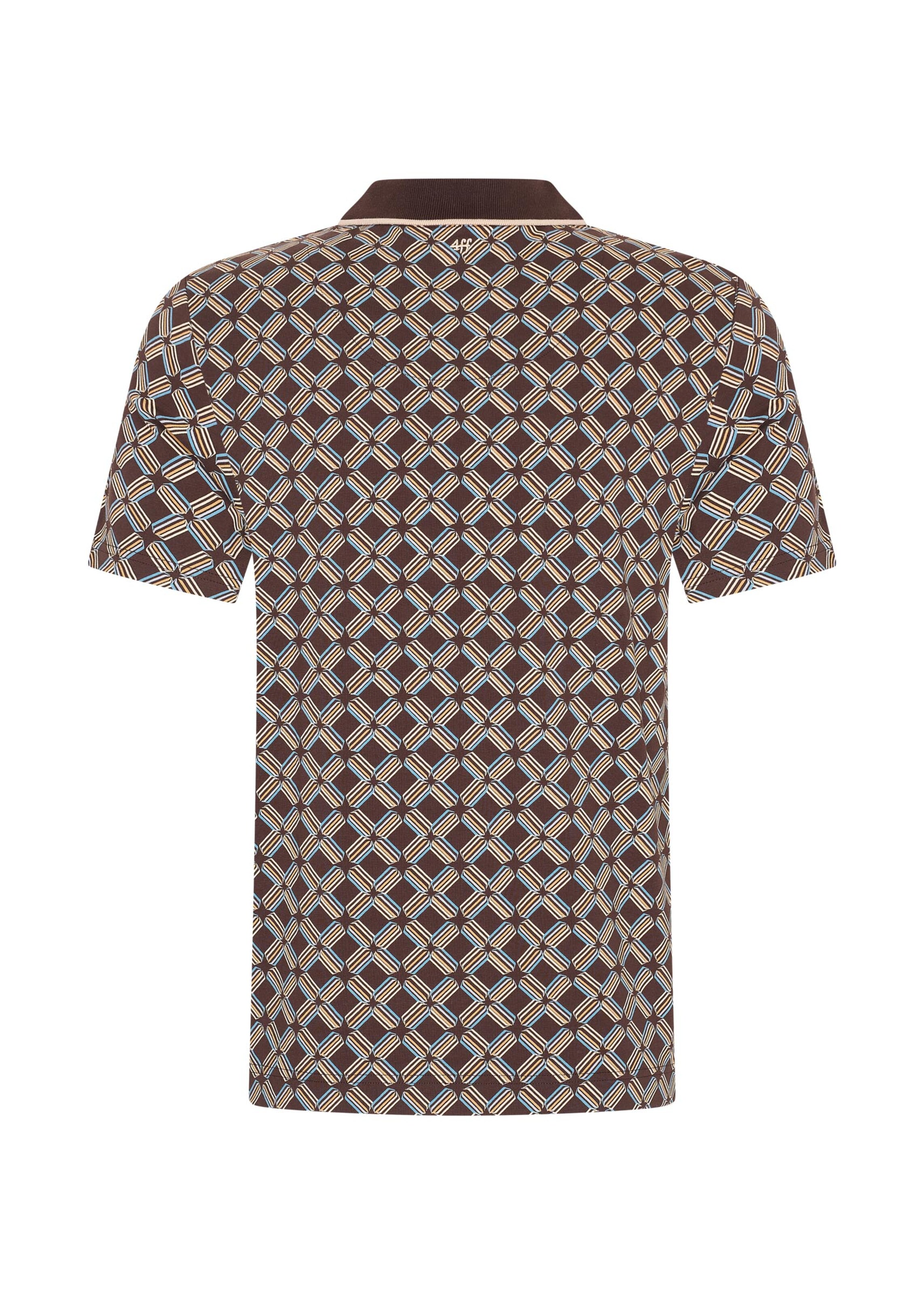 4funkyflavours Shirt 'You & I' in Brown