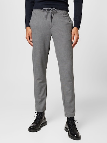 BURTON MENSWEAR LONDON Slim fit Trousers in Grey: front