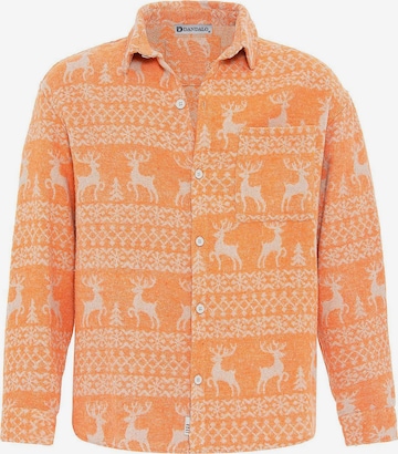 Dandalo Классический крой Рубашка в Оранжевый: спереди