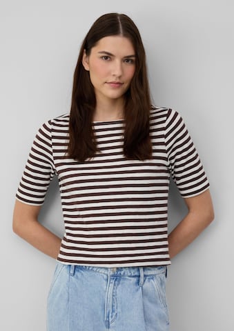 T-shirt s.Oliver en marron : devant