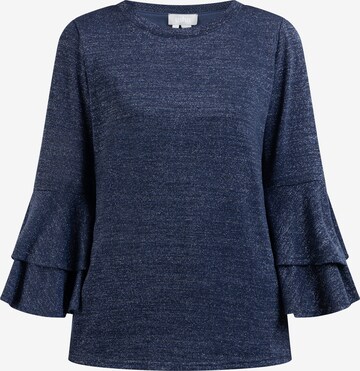 Usha Shirt in Blauw: voorkant