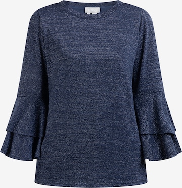 Usha Shirt in Blauw: voorkant