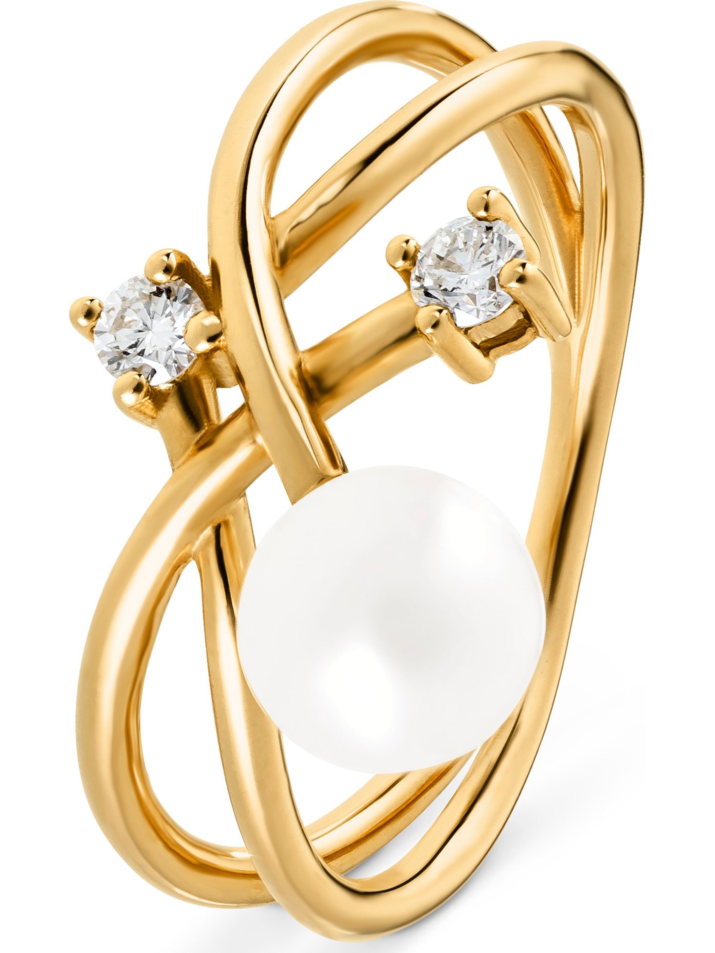 YAMŌKO Ring in Gold: Vorderseite