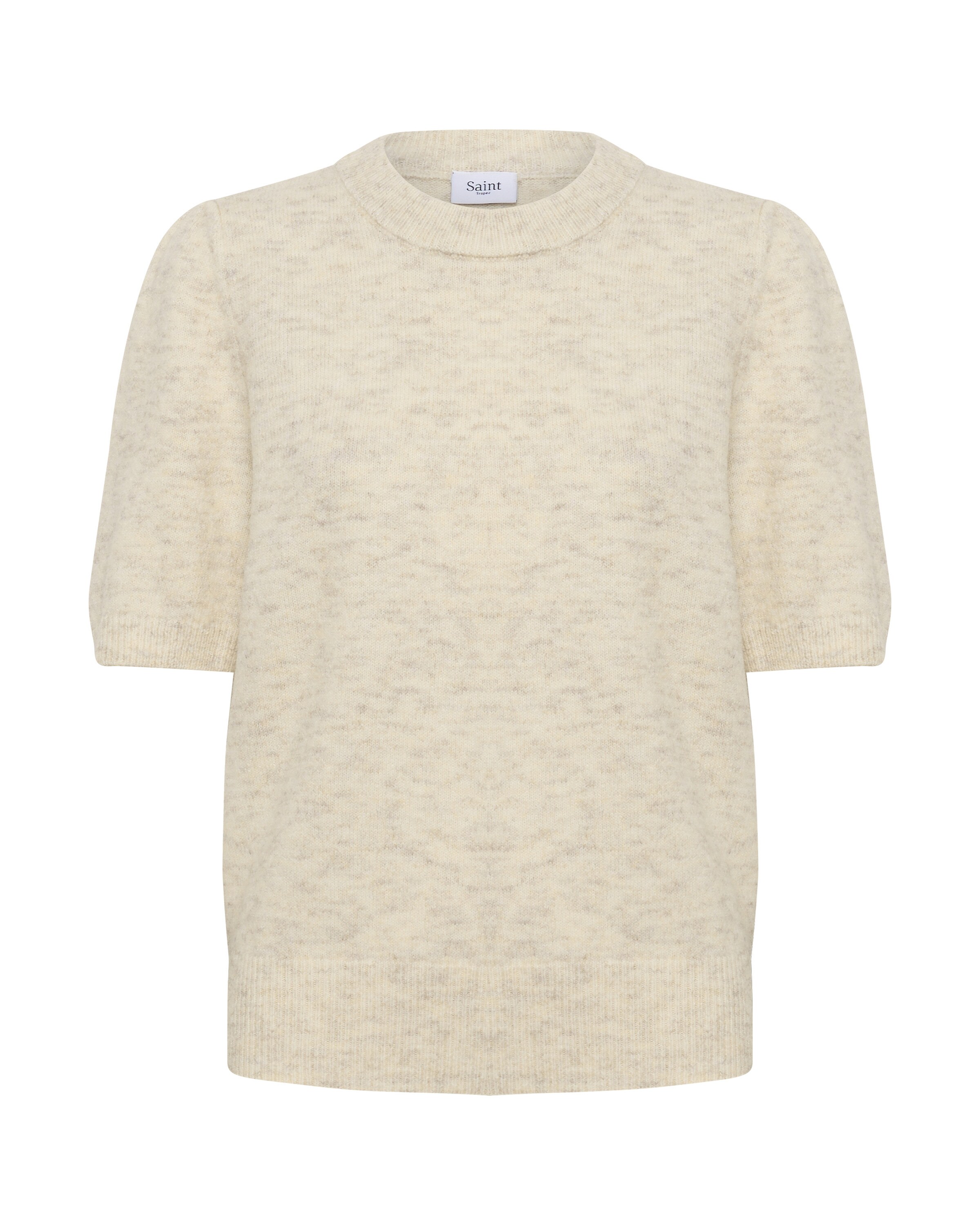 SAINT TROPEZ Pullover 'Zanett' in Beige: Vorderseite