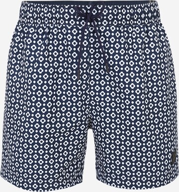 BOSS Badeshorts 'Vibe' in Blau: predná strana