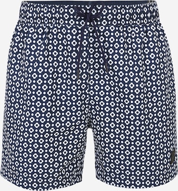BOSS Black Swimming shorts 'Vibe' in Blue: front