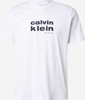 Calvin Klein Jeans Футболка '30S' в Белый: спереди