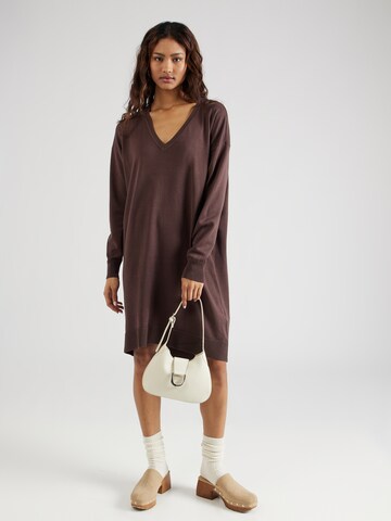 Soft Rebels Knitted dress 'Lea' in Brown