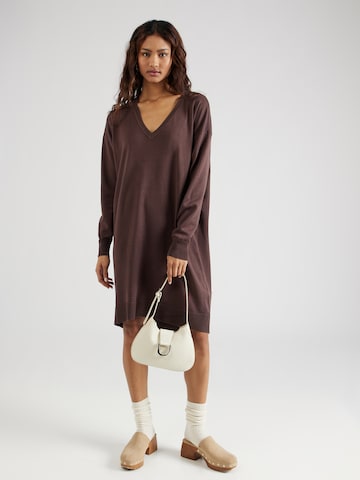 Soft Rebels Knitted dress 'Lea' in Brown