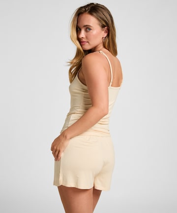 Hunkemöller Pyjamabroek in Geel