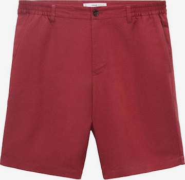 MANGO MAN Shorts 'Banarea' in Rot: Vorderseite